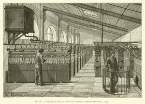 Oficina de bicromato de cerâmica no Comptoir de Comptompte, Paris de French School